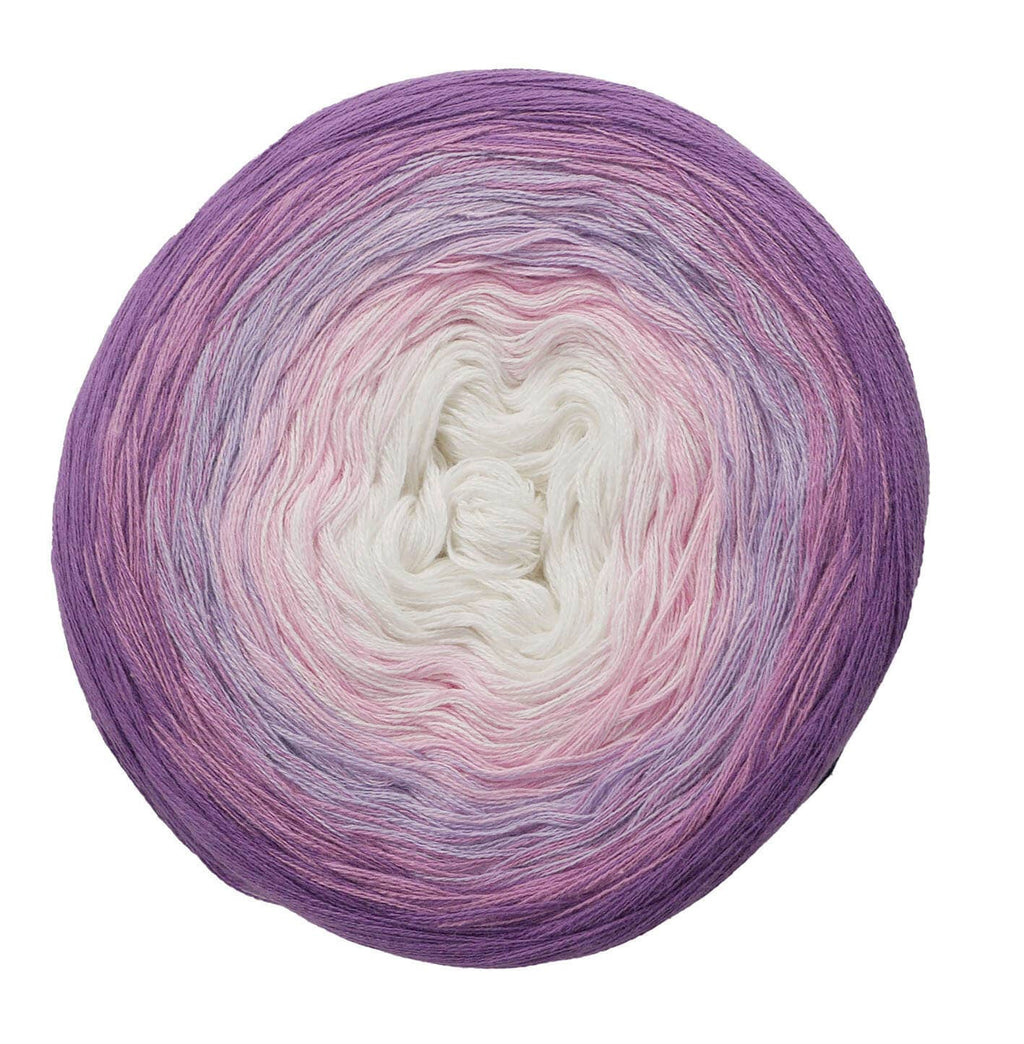 Wool Bee Aura Soft Bobble 250g Color Gradient 1000m: 711 pink green yellow