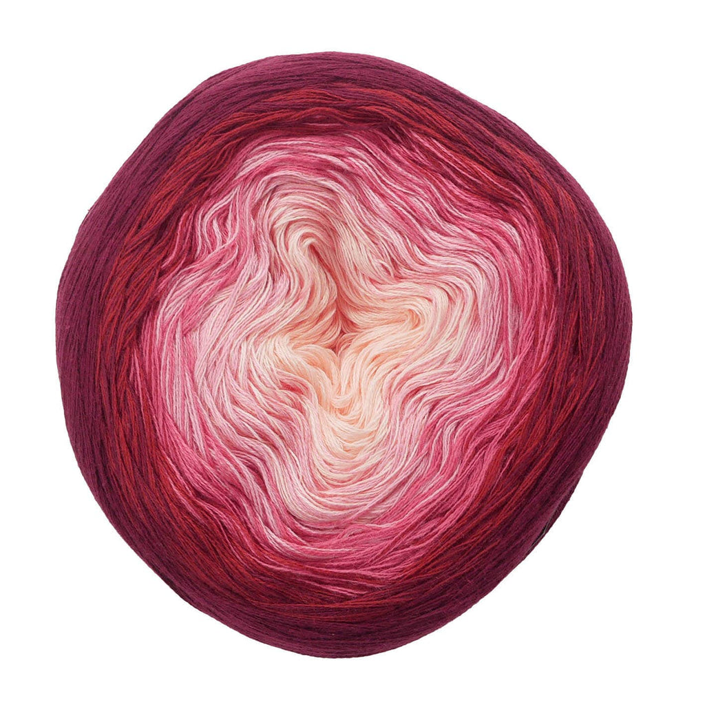 Wool Bee Aura Soft Bobble 250g Color Gradient 1000m: 711 pink green yellow