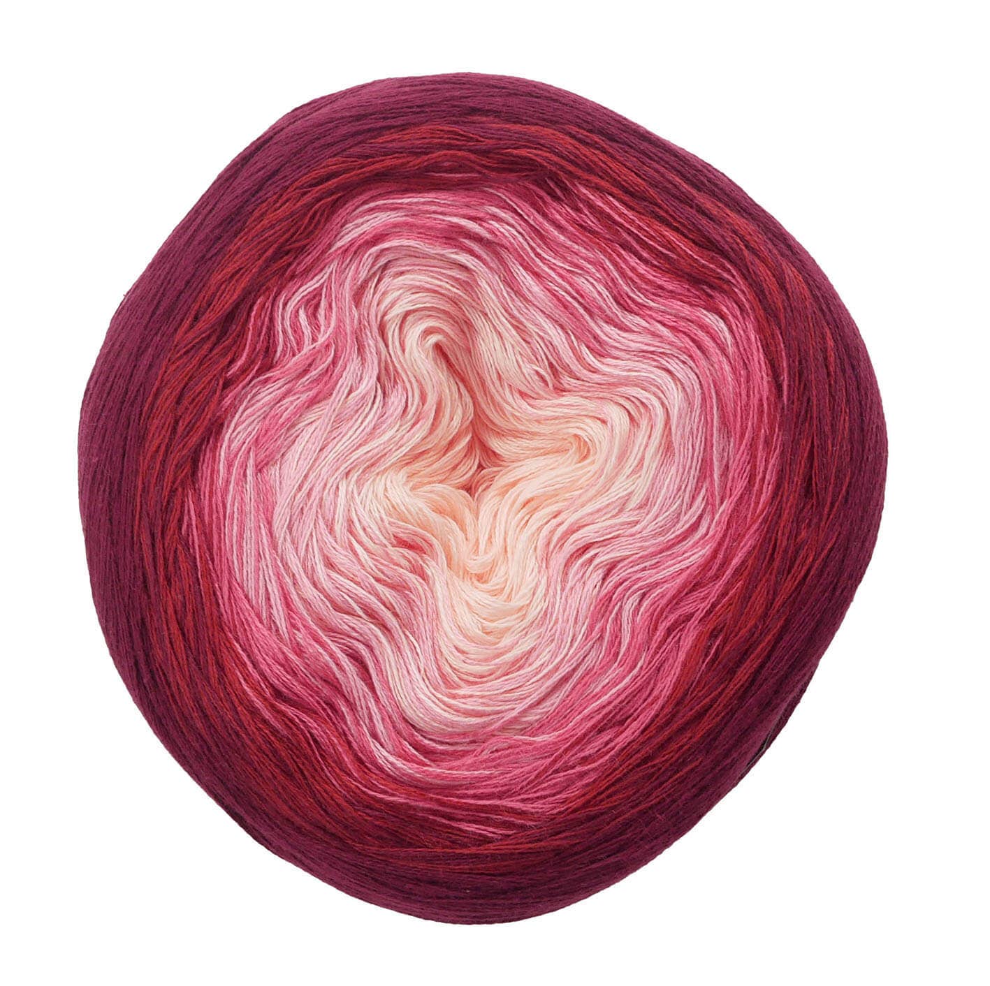 Wool Bee Aura Soft Bobble 250g Color Gradient 1000m: 709 blue pink pastel