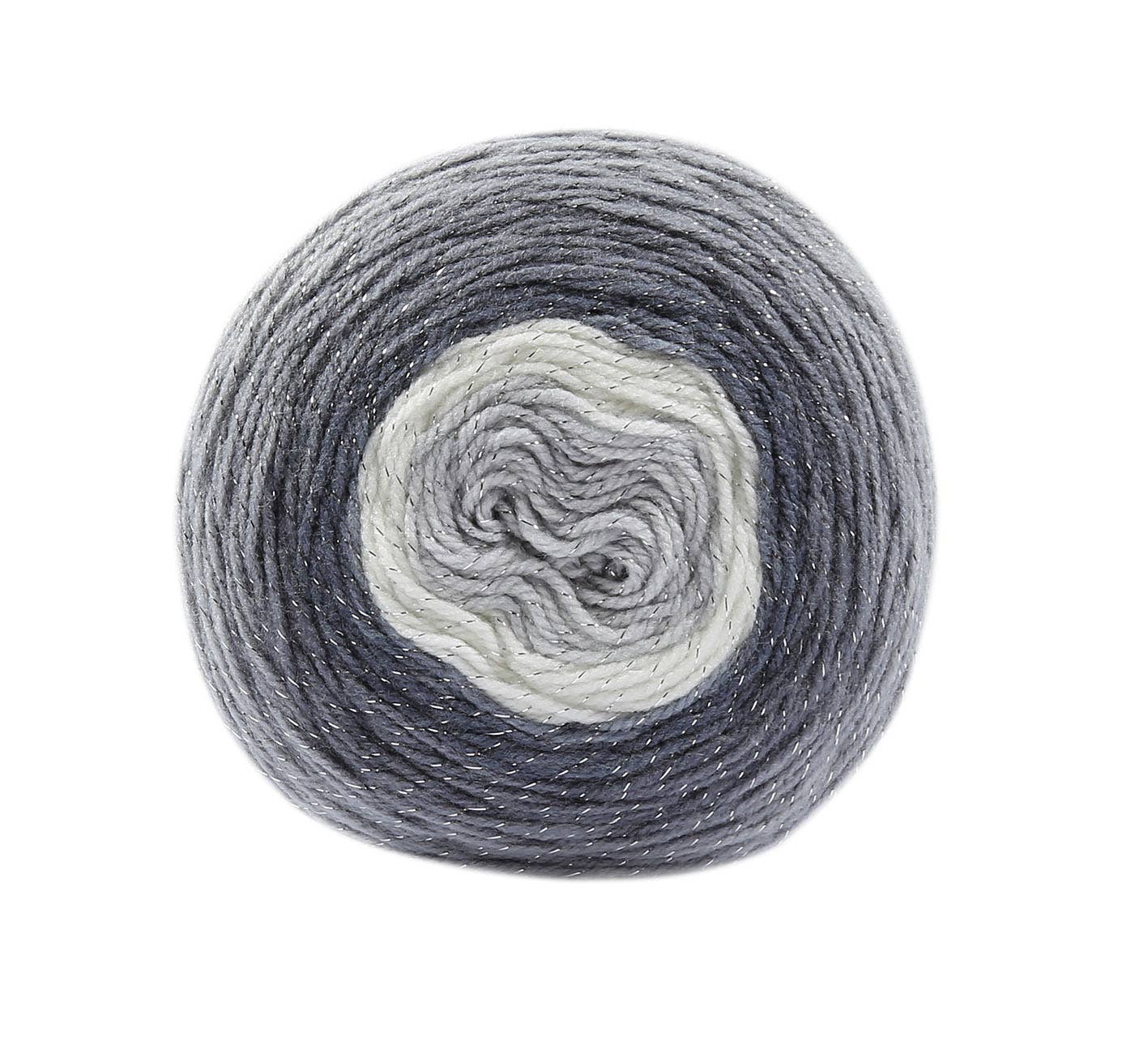 Woolly Bee Cupcake Glitter Gradient Wool Knitting Wool 150g: 3200 berries white pink