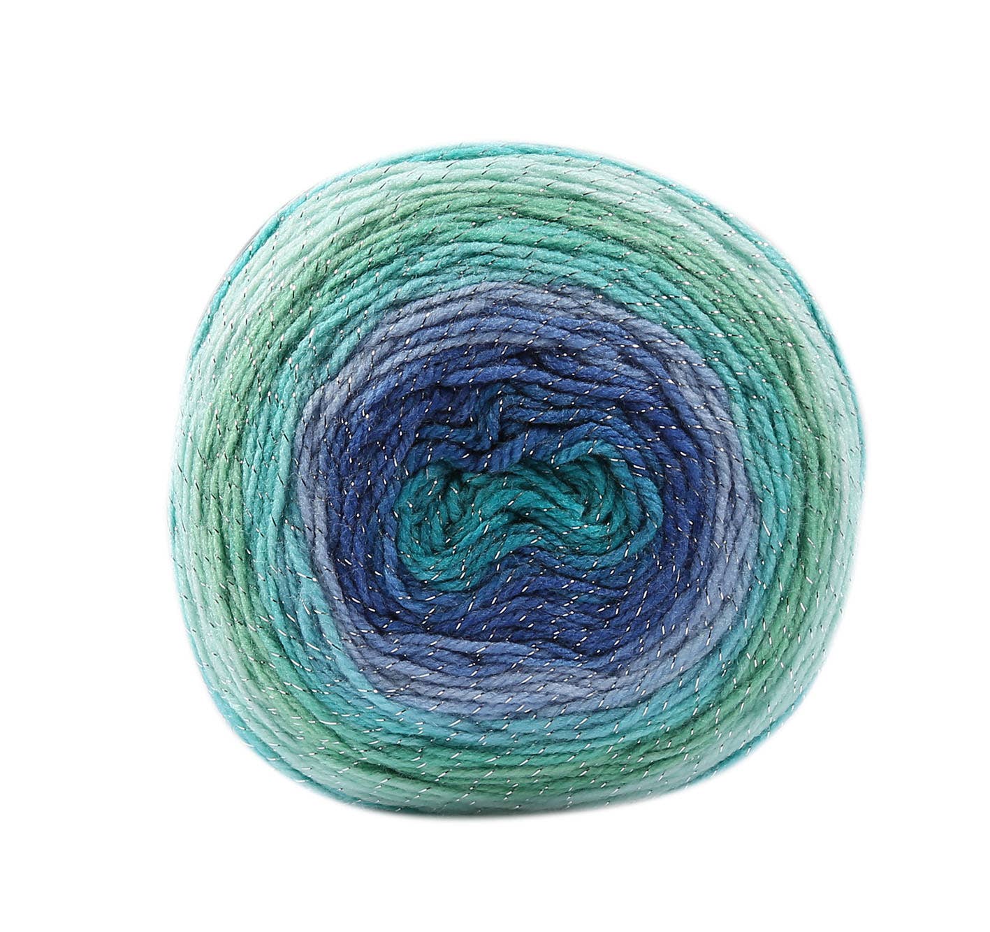 Woolly Bee Cupcake Glitter Gradient Wool Knitting Wool 150g: 3080 berry beige brown