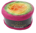 Wool Bee Aura Soft Bobble 250g Color Gradient 1000m: 711 pink green yellow