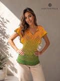 🌞Sunshine Ombre Crochet Top 🌞