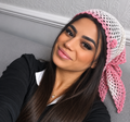 Pink Blossom Crochet Shawl