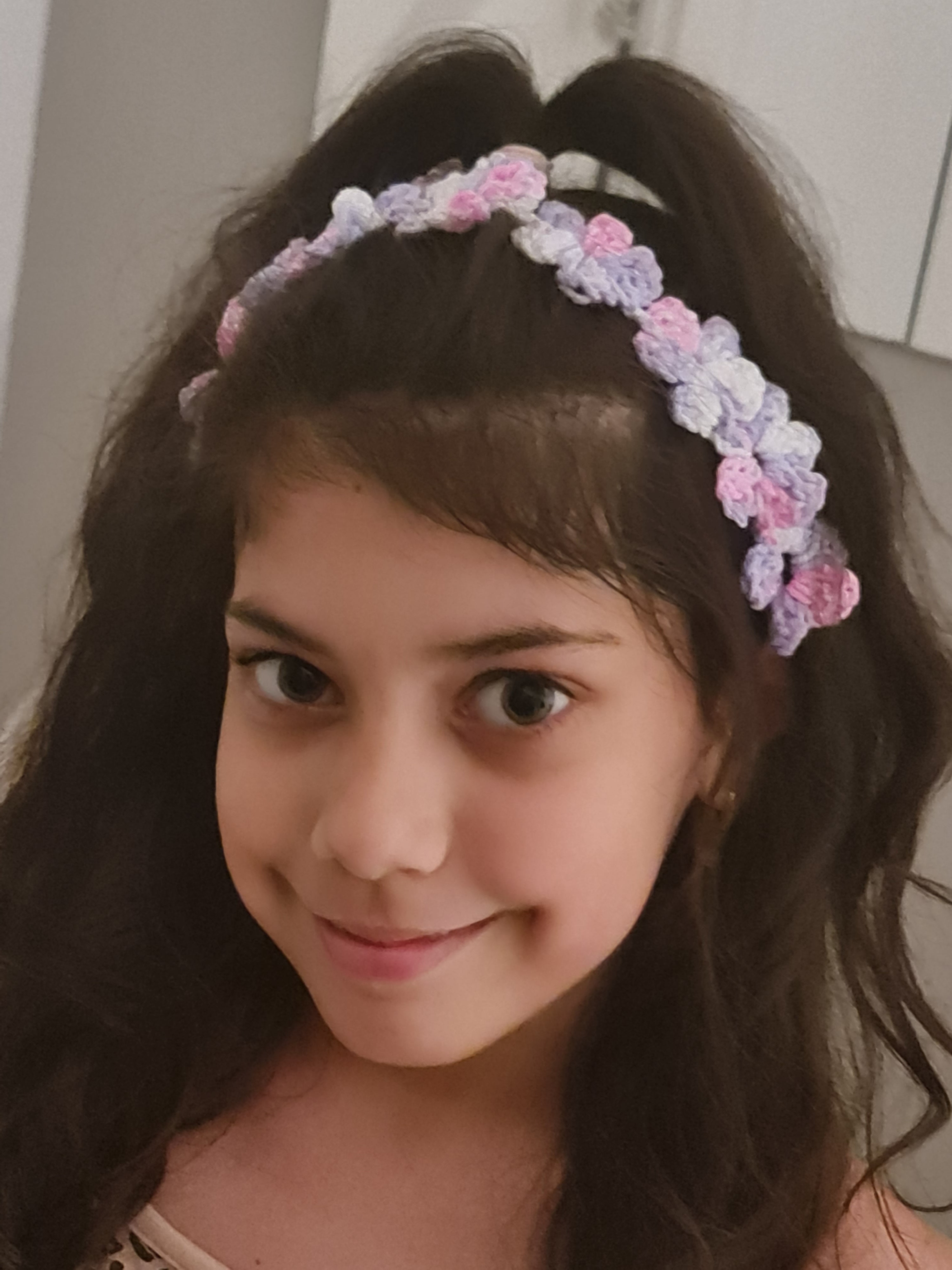 Crochet Flower Headband