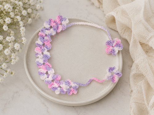 Crochet Flower Headband
