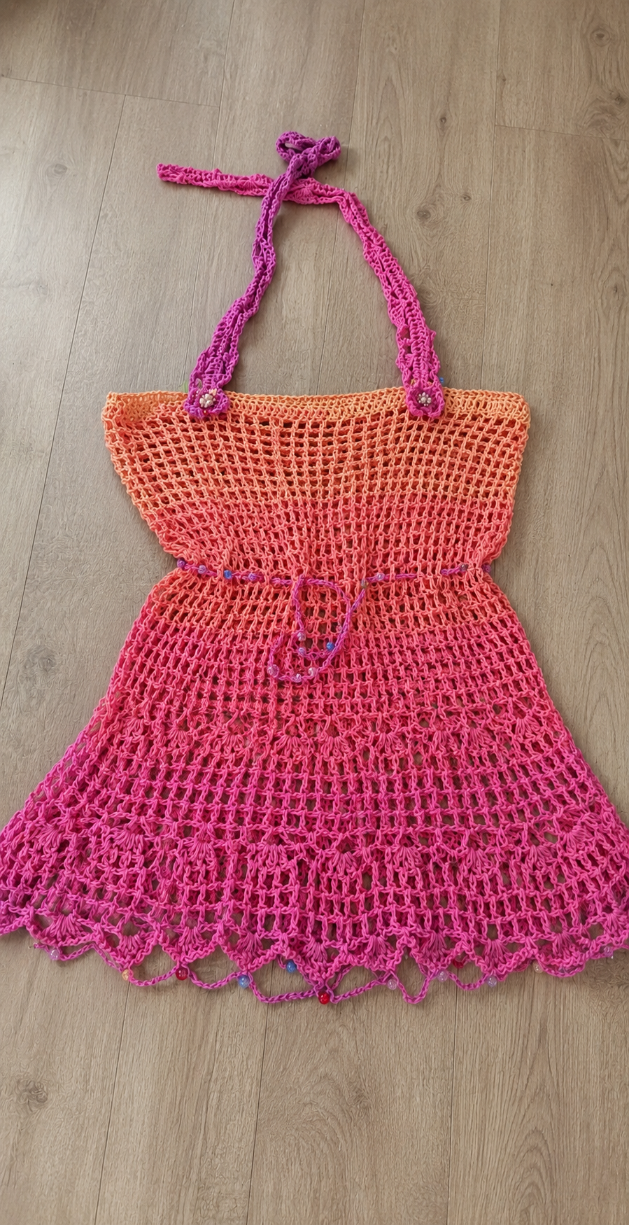 Judithe Folk – Sunset Breeze Crochet Beach Dress